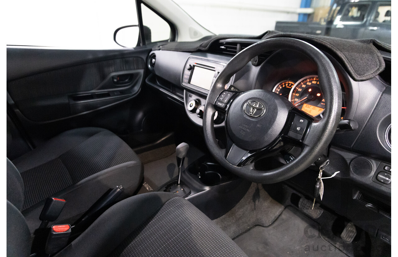 07/2019 Toyota Yaris Ascent (FWD) NCP130R MY18 5d Hatchback Magnetic Grey Metallic 1.3L