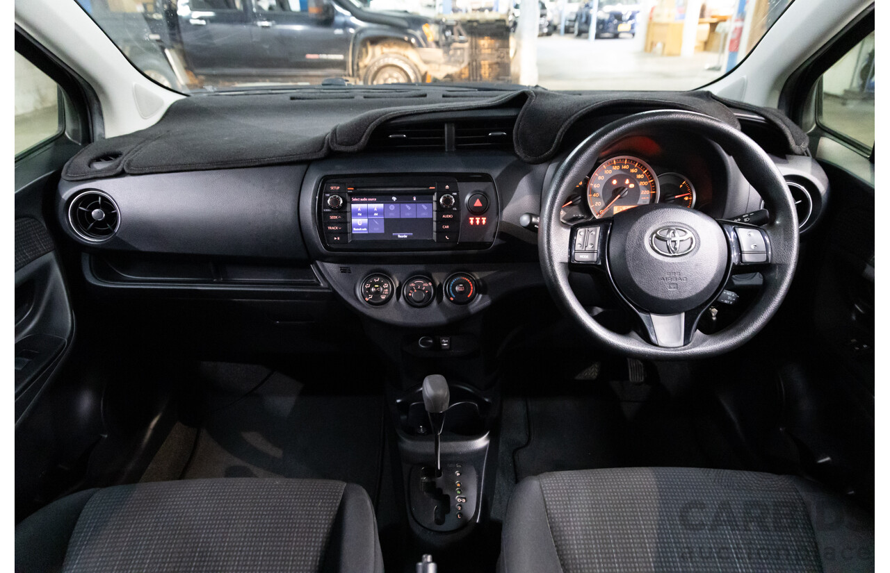 07/2019 Toyota Yaris Ascent (FWD) NCP130R MY18 5d Hatchback Magnetic Grey Metallic 1.3L