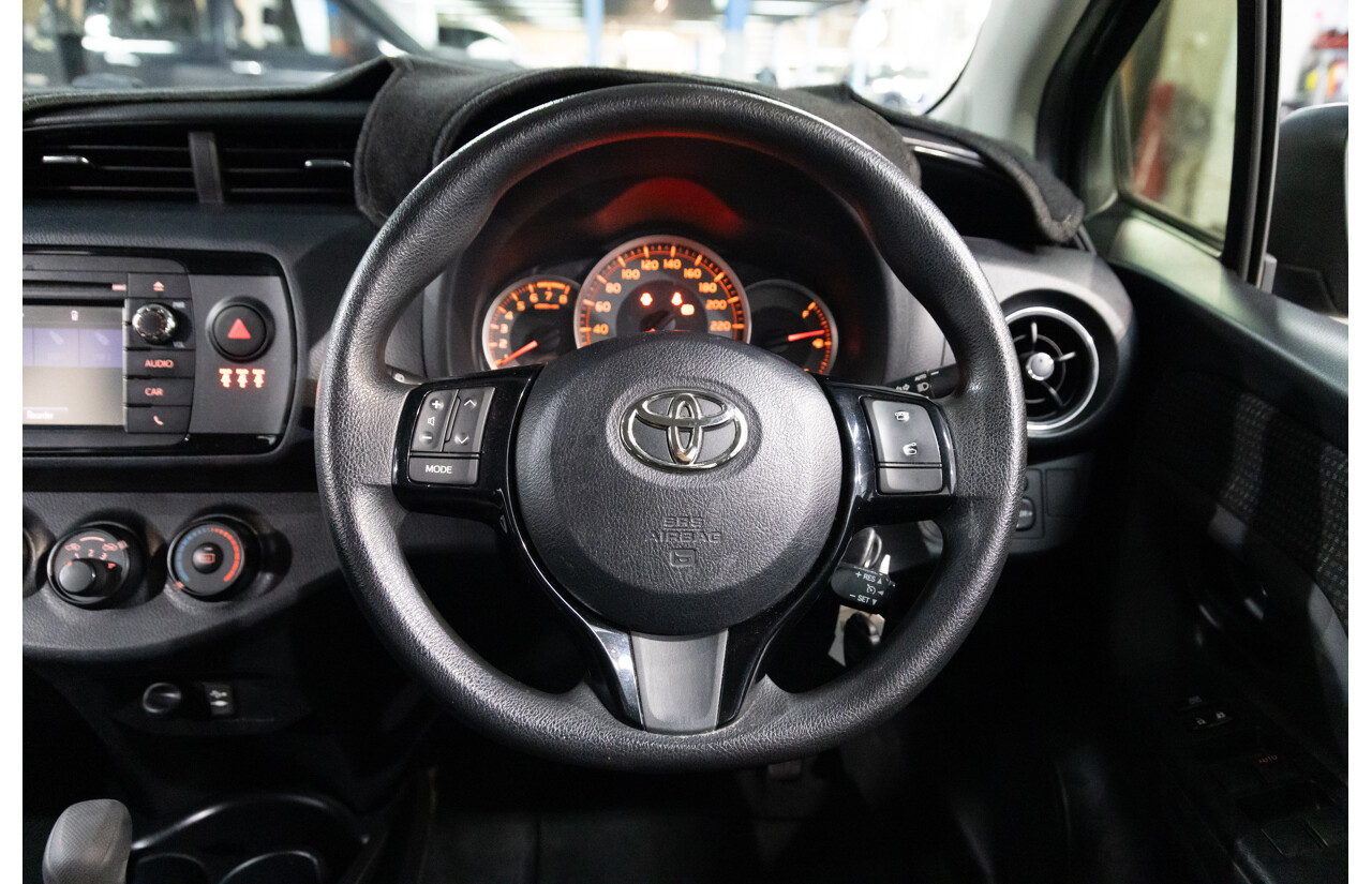 07/2019 Toyota Yaris Ascent (FWD) NCP130R MY18 5d Hatchback Magnetic Grey Metallic 1.3L