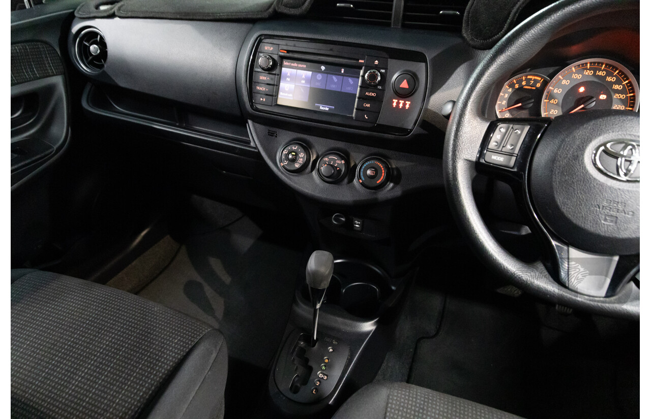 07/2019 Toyota Yaris Ascent (FWD) NCP130R MY18 5d Hatchback Magnetic Grey Metallic 1.3L