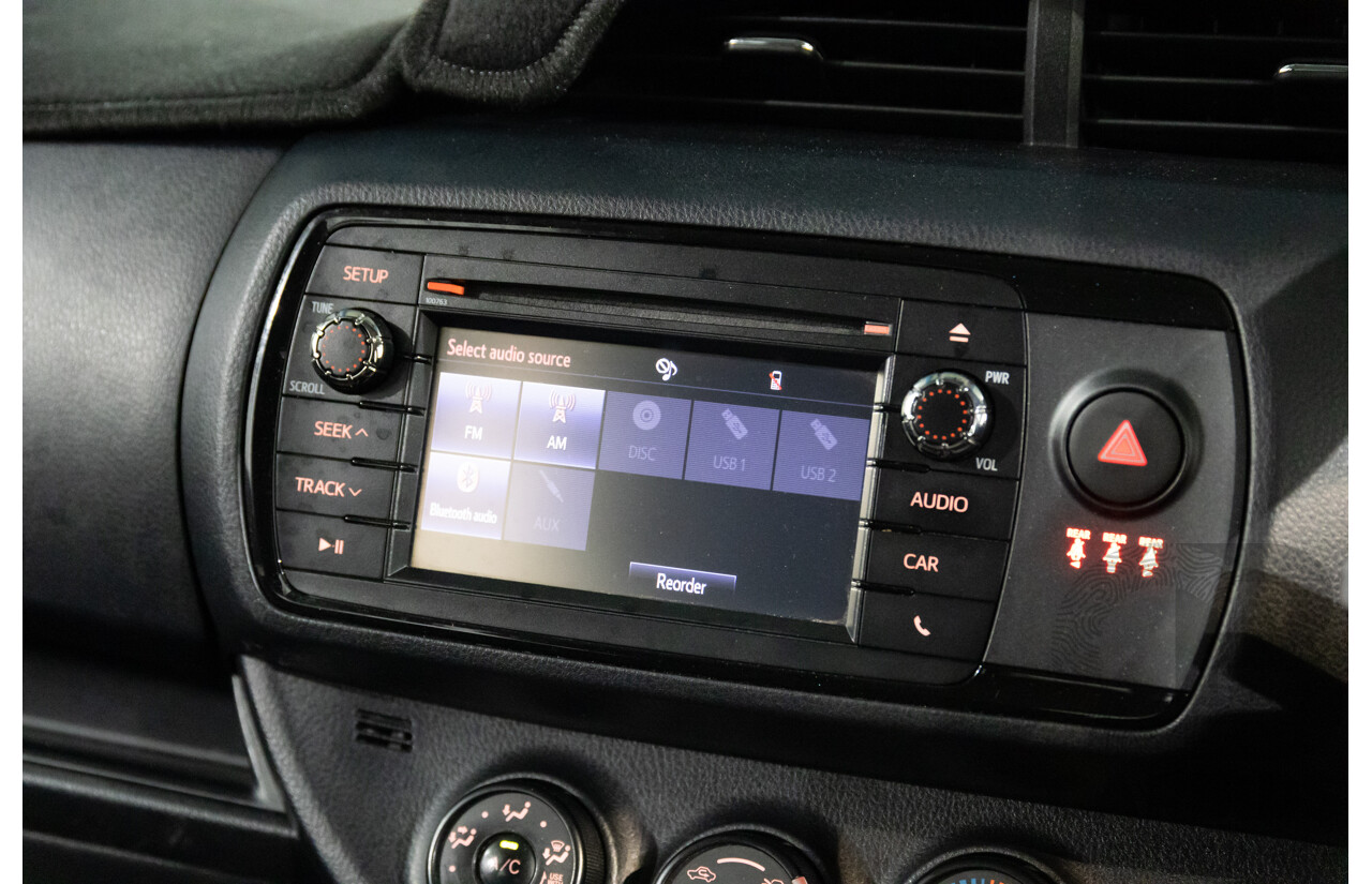 07/2019 Toyota Yaris Ascent (FWD) NCP130R MY18 5d Hatchback Magnetic Grey Metallic 1.3L