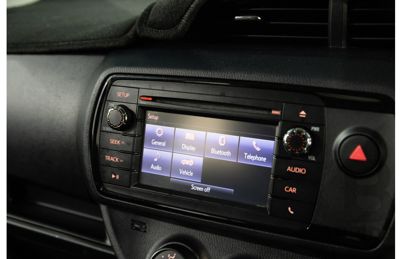 07/2019 Toyota Yaris Ascent (FWD) NCP130R MY18 5d Hatchback Magnetic Grey Metallic 1.3L