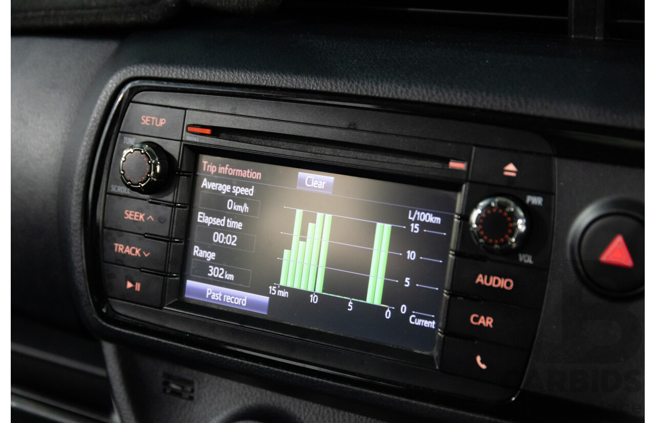 07/2019 Toyota Yaris Ascent (FWD) NCP130R MY18 5d Hatchback Magnetic Grey Metallic 1.3L