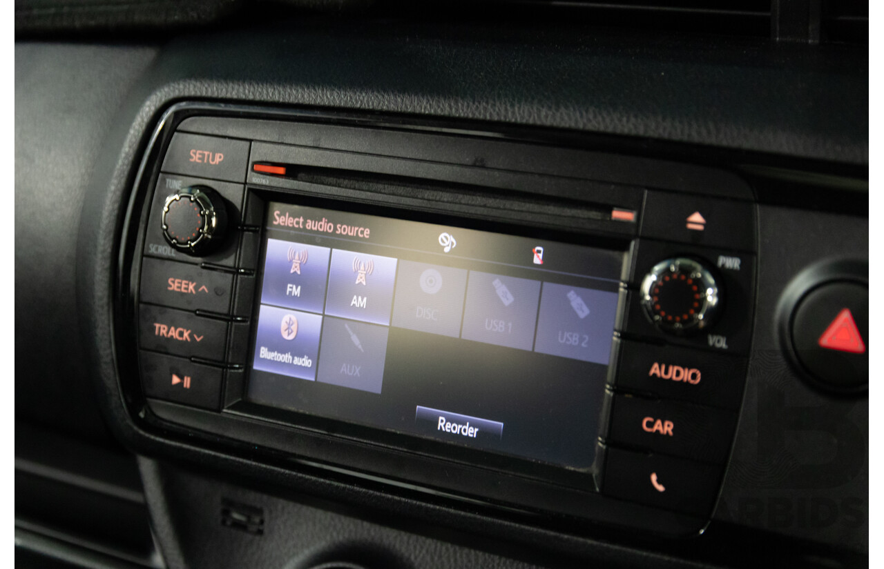 07/2019 Toyota Yaris Ascent (FWD) NCP130R MY18 5d Hatchback Magnetic Grey Metallic 1.3L