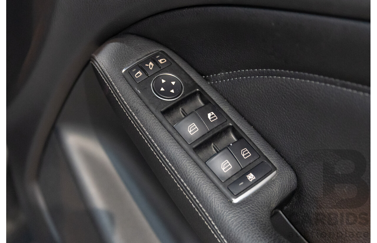 6/2014 Mercedes-Benz B200 246 MY14 5d Hatchback Mountain Grey Metallic Turbo 1.6L