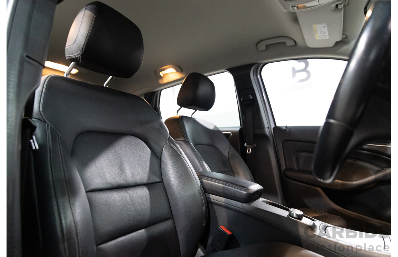 6/2014 Mercedes-Benz B200 246 MY14 5d Hatchback Mountain Grey Metallic Turbo 1.6L