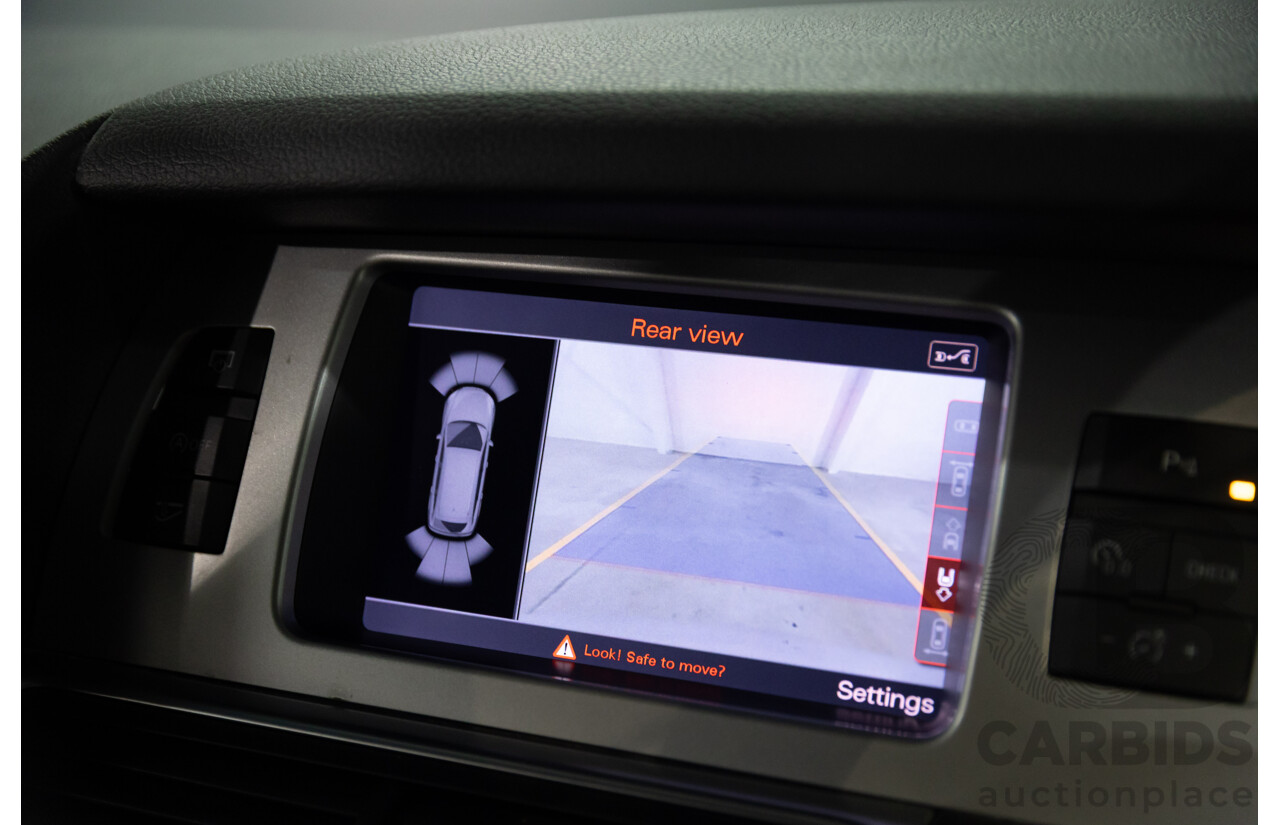 2/2014 Audi Q7 3.0 TDI S-Line Quattro MY14 4d Wagon Floret Silver Metallic Turbo Diesel V6 3.0L - 7 Seater