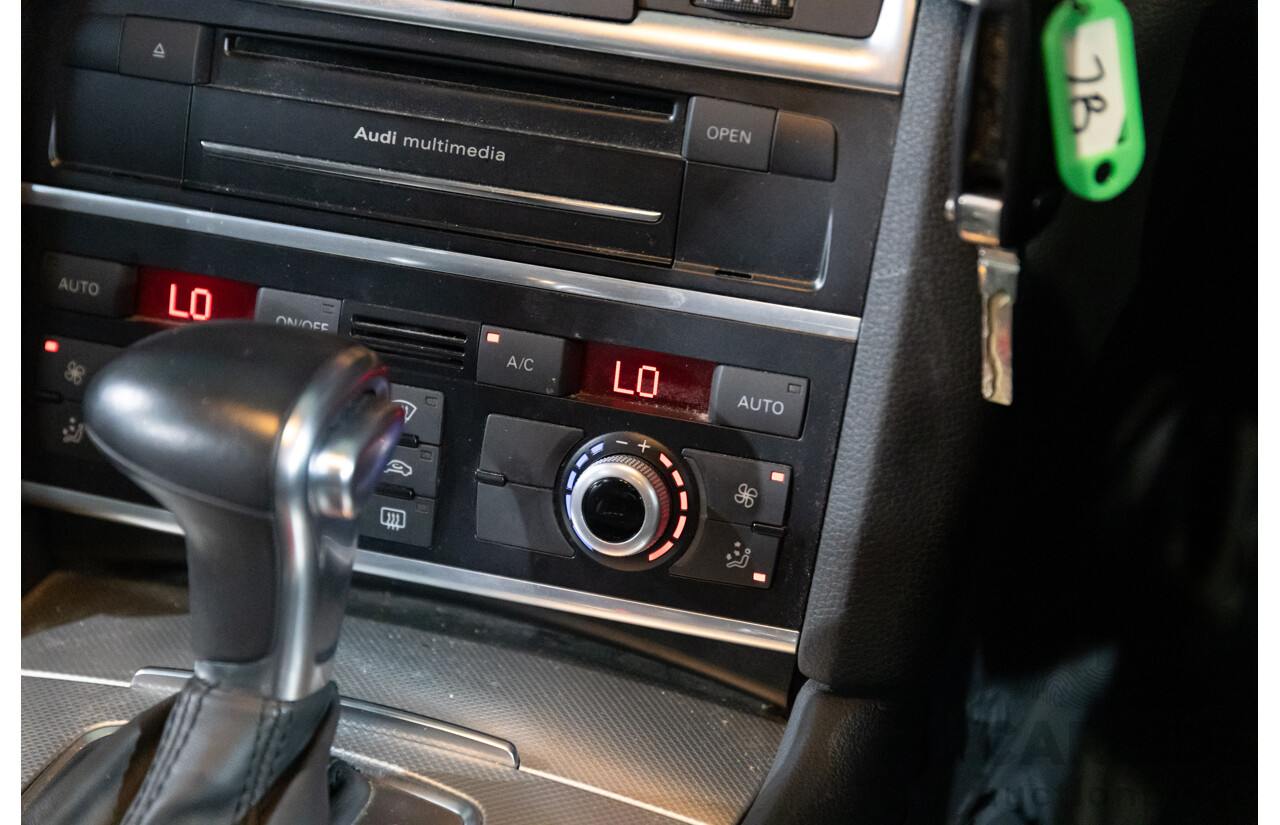 2/2014 Audi Q7 3.0 TDI S-Line Quattro MY14 4d Wagon Floret Silver Metallic Turbo Diesel V6 3.0L - 7 Seater