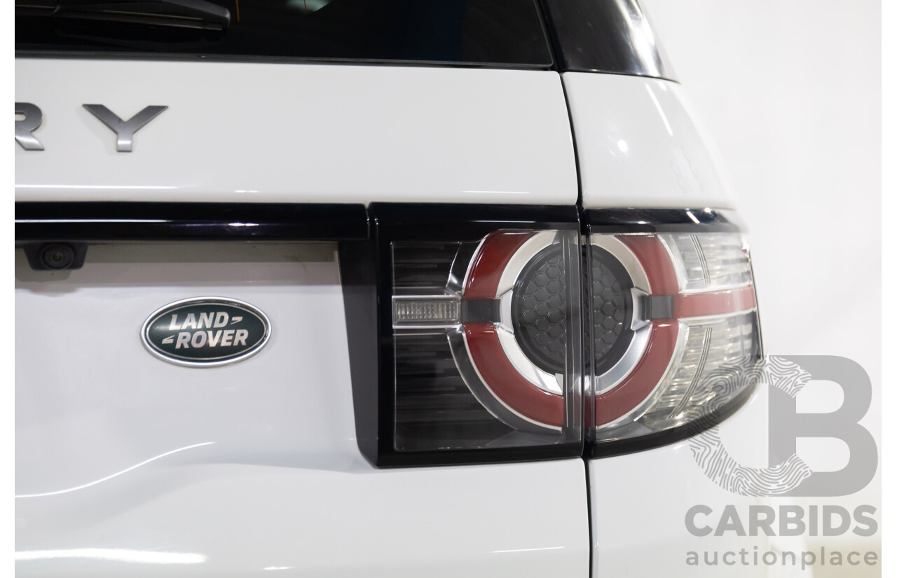 01/2018 Land Rover Discovery Sport Td4 HSE (132kW AWD) L550 MY18 4d Wagon Fuji White Turbo Diesel 2.0L - 7 Seater