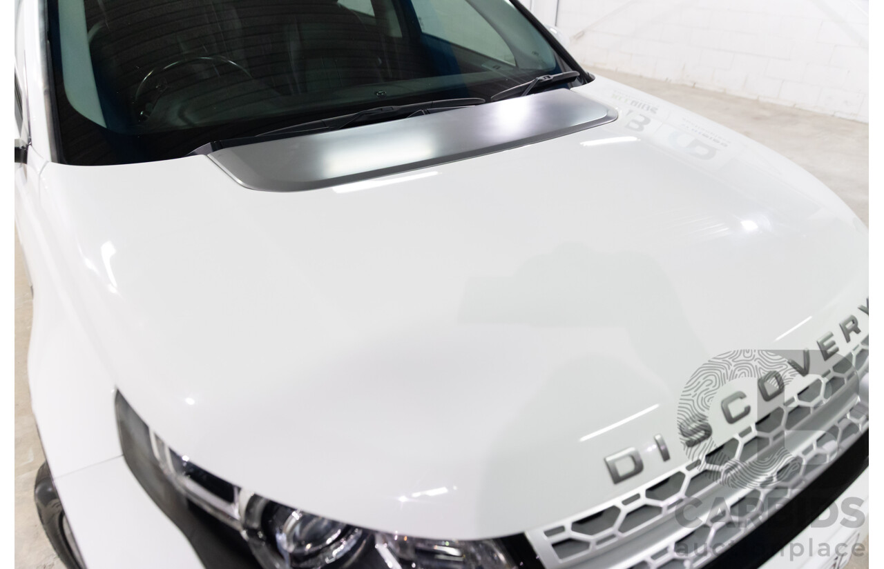 01/2018 Land Rover Discovery Sport Td4 HSE (132kW AWD) L550 MY18 4d Wagon Fuji White Turbo Diesel 2.0L - 7 Seater