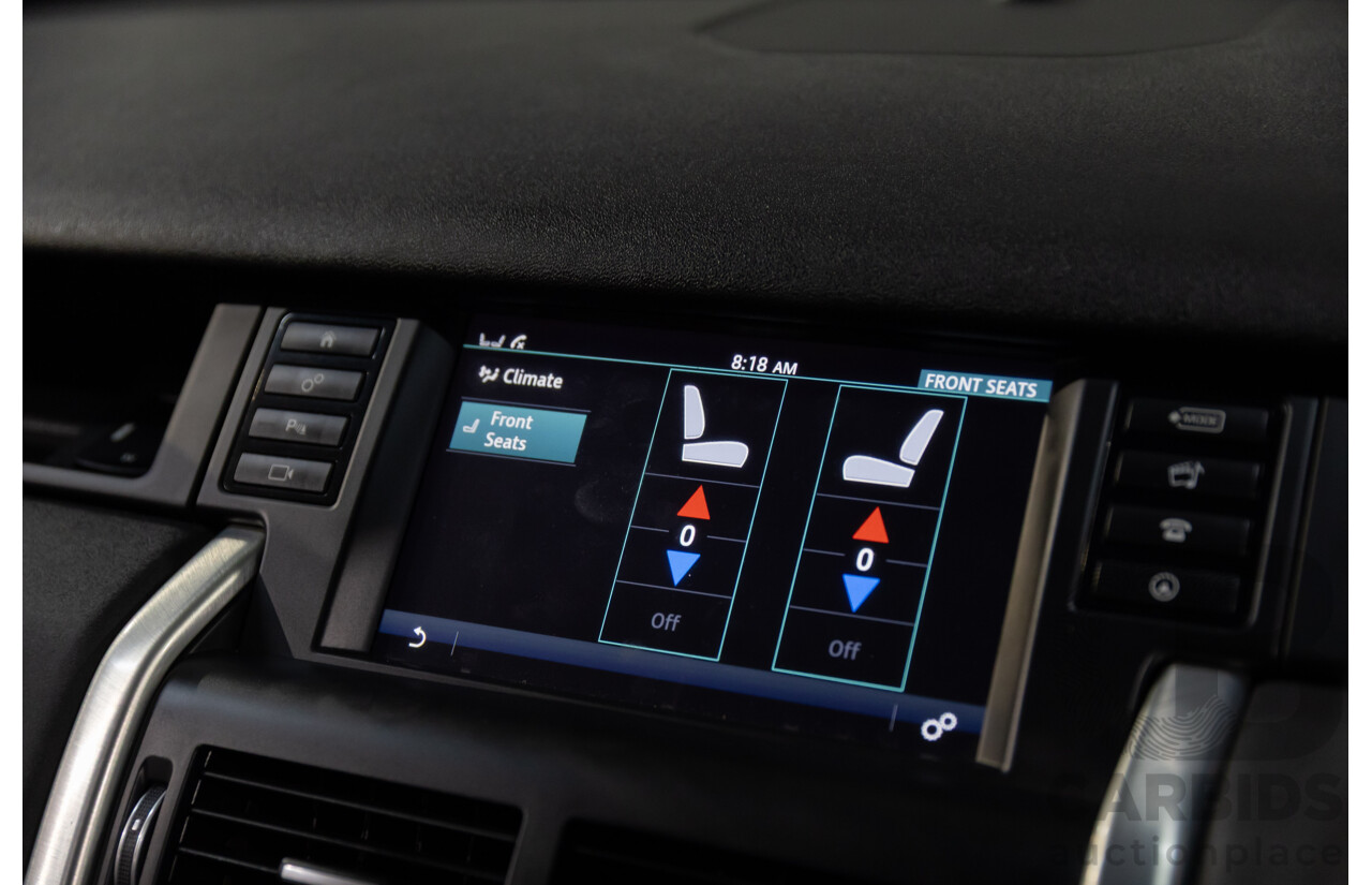 01/2018 Land Rover Discovery Sport Td4 HSE (132kW AWD) L550 MY18 4d Wagon Fuji White Turbo Diesel 2.0L - 7 Seater