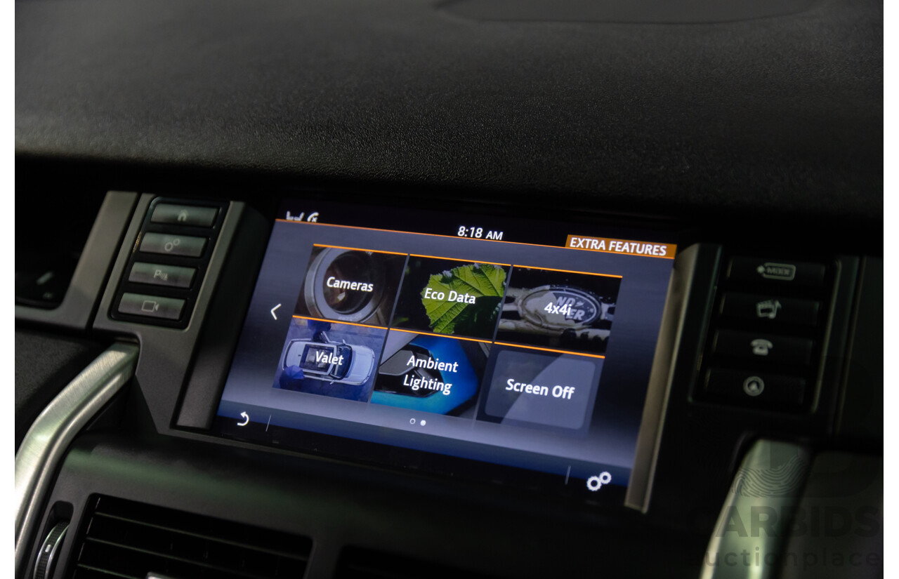 01/2018 Land Rover Discovery Sport Td4 HSE (132kW AWD) L550 MY18 4d Wagon Fuji White Turbo Diesel 2.0L - 7 Seater