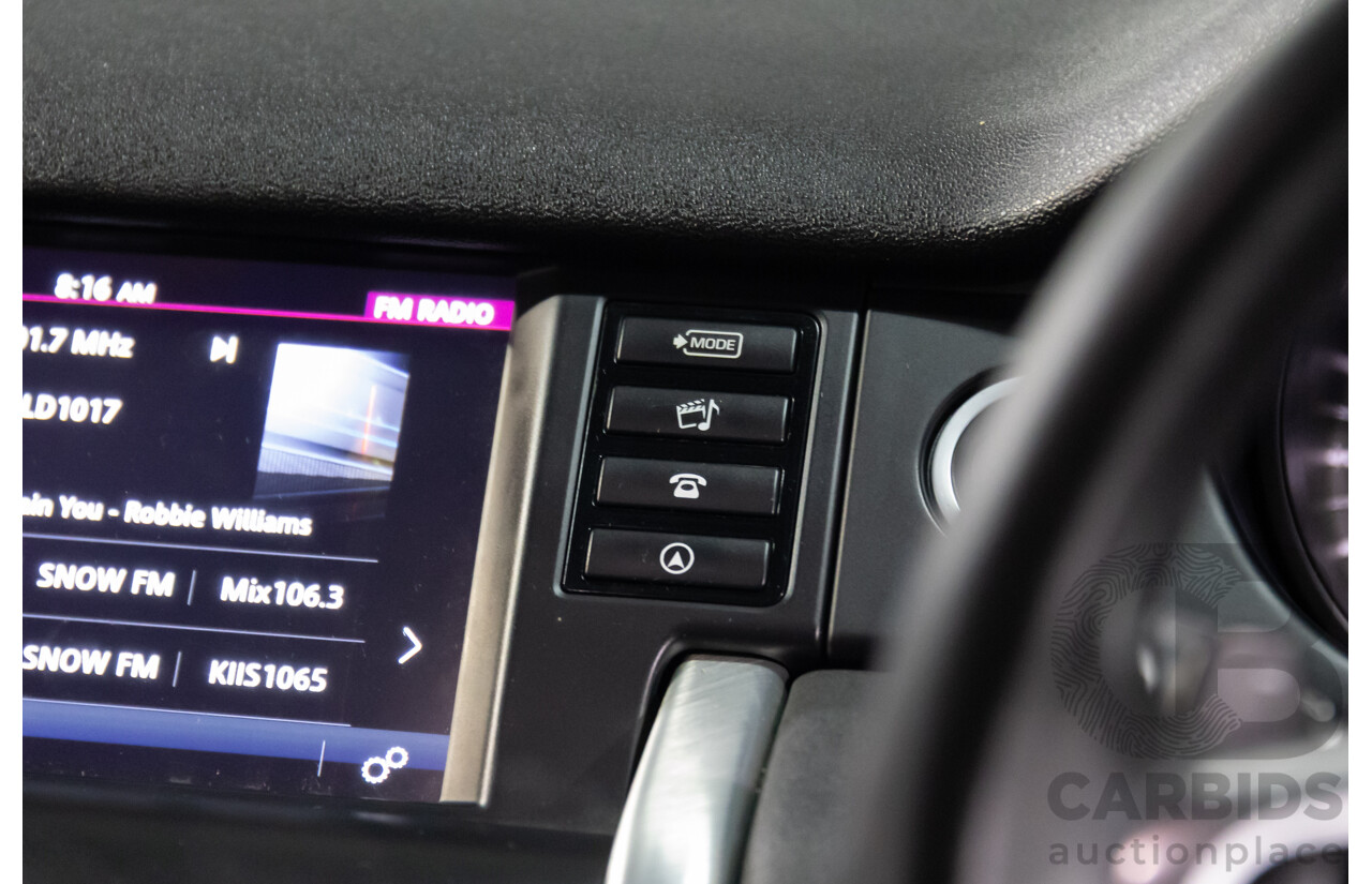 01/2018 Land Rover Discovery Sport Td4 HSE (132kW AWD) L550 MY18 4d Wagon Fuji White Turbo Diesel 2.0L - 7 Seater