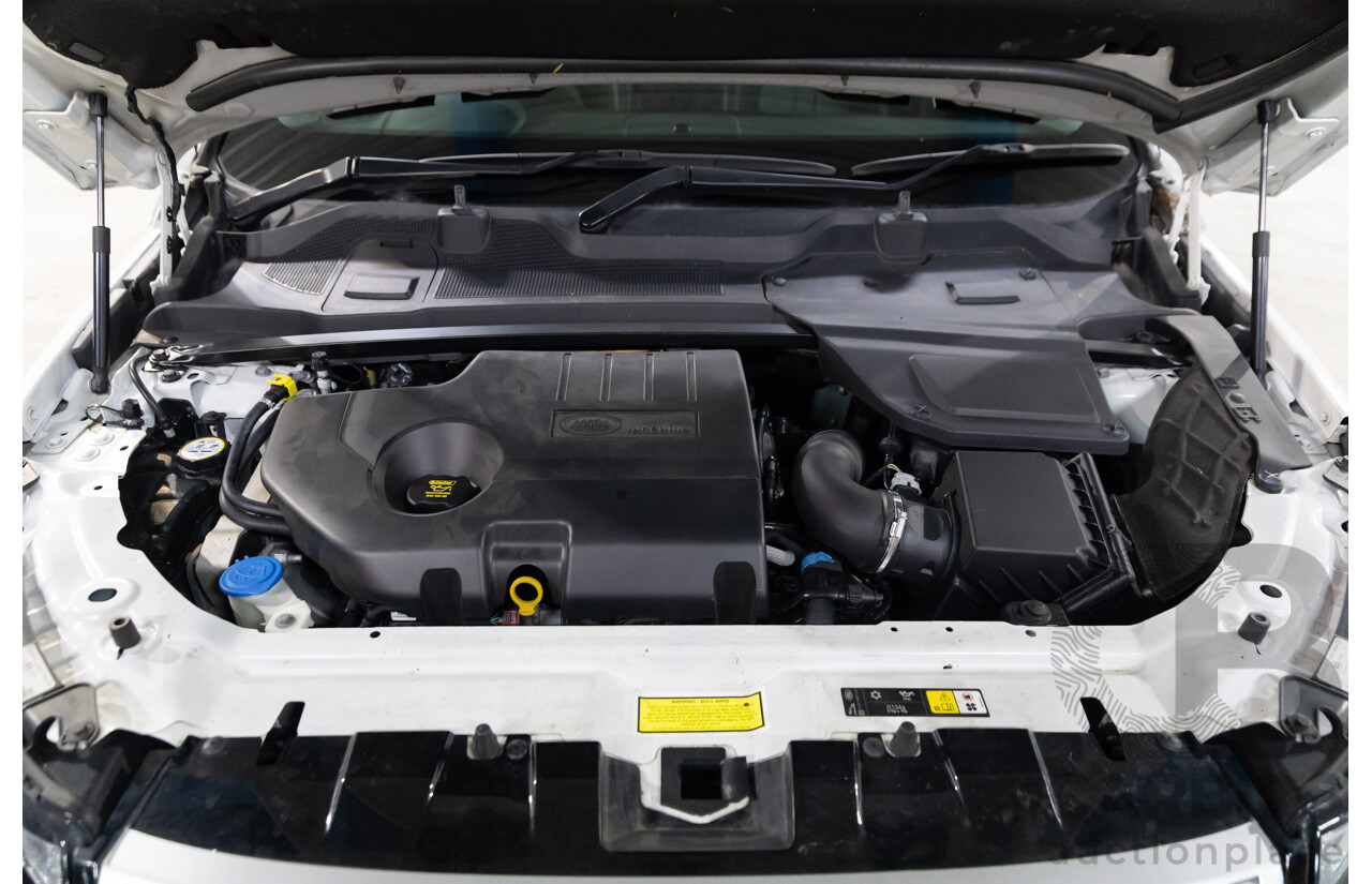 01/2018 Land Rover Discovery Sport Td4 HSE (132kW AWD) L550 MY18 4d Wagon Fuji White Turbo Diesel 2.0L - 7 Seater