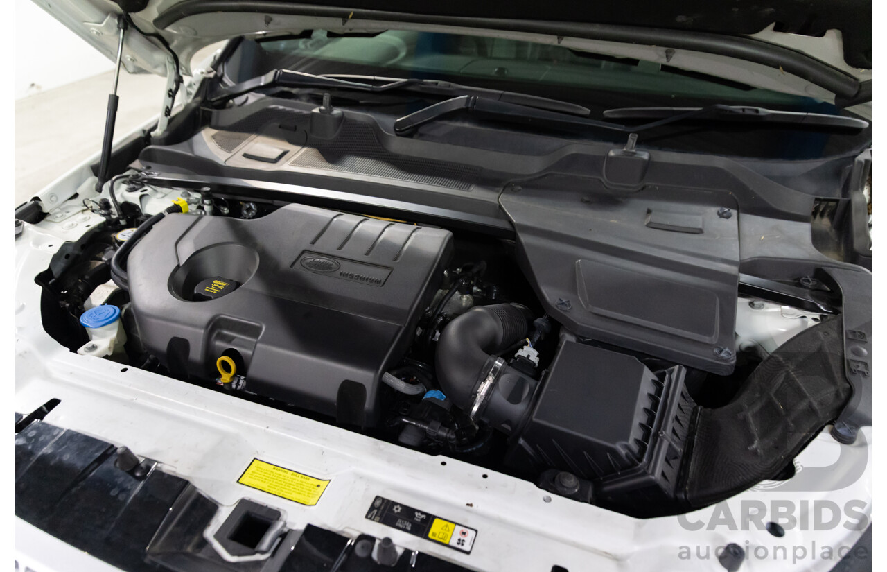 01/2018 Land Rover Discovery Sport Td4 HSE (132kW AWD) L550 MY18 4d Wagon Fuji White Turbo Diesel 2.0L - 7 Seater