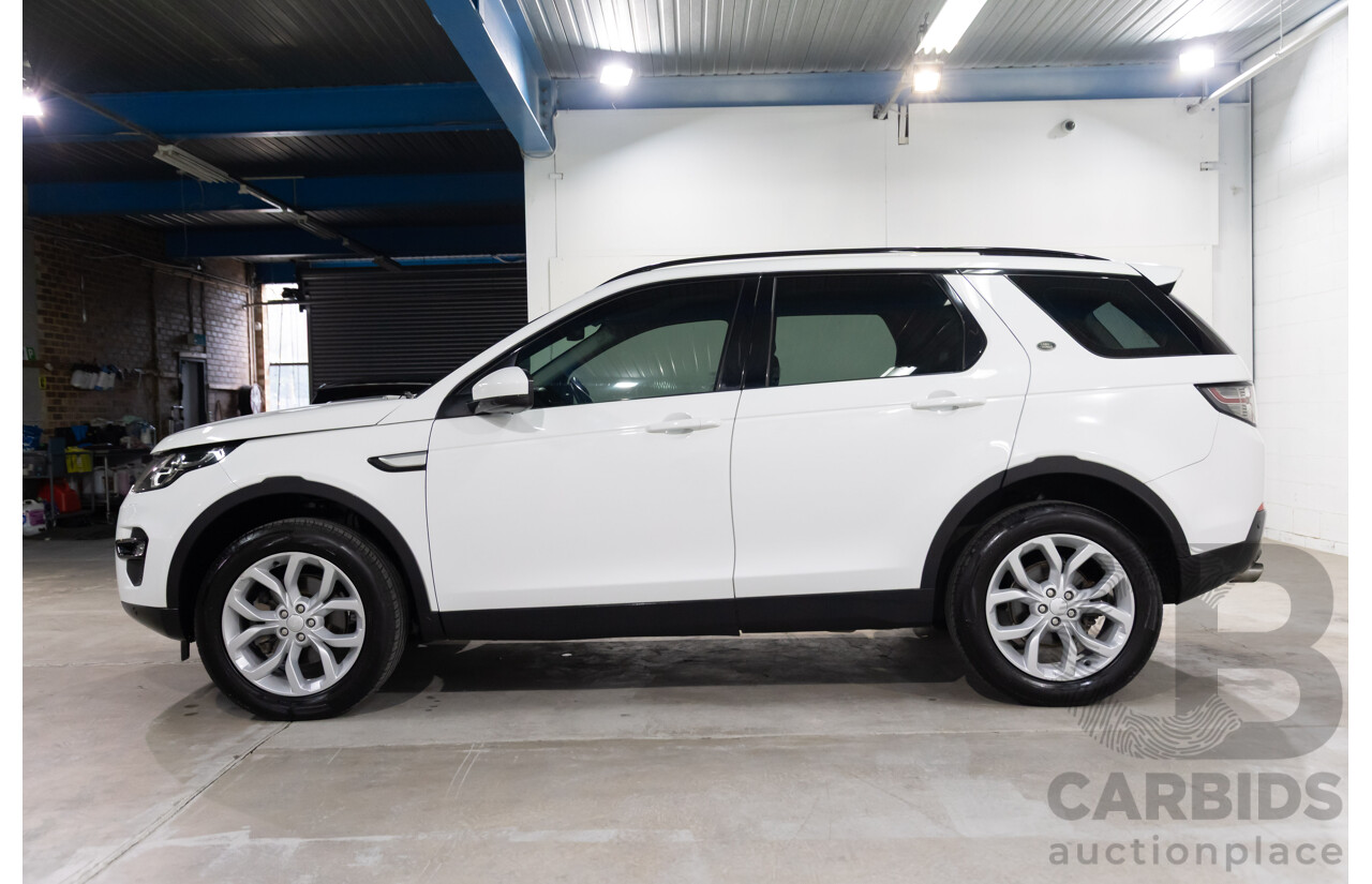 01/2018 Land Rover Discovery Sport Td4 HSE (132kW AWD) L550 MY18 4d Wagon Fuji White Turbo Diesel 2.0L - 7 Seater