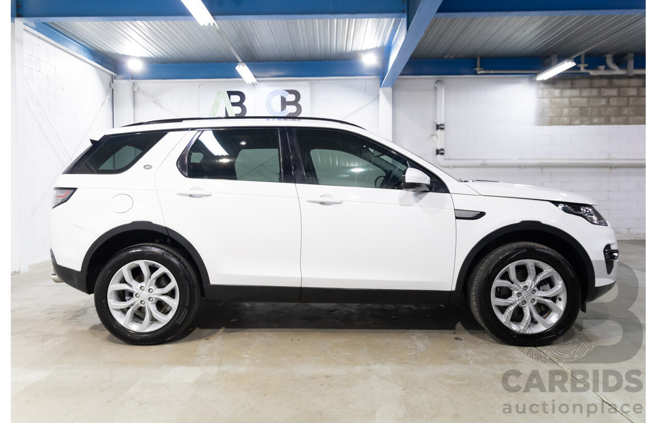 01/2018 Land Rover Discovery Sport Td4 HSE (132kW AWD) L550 MY18 4d Wagon Fuji White Turbo Diesel 2.0L - 7 Seater