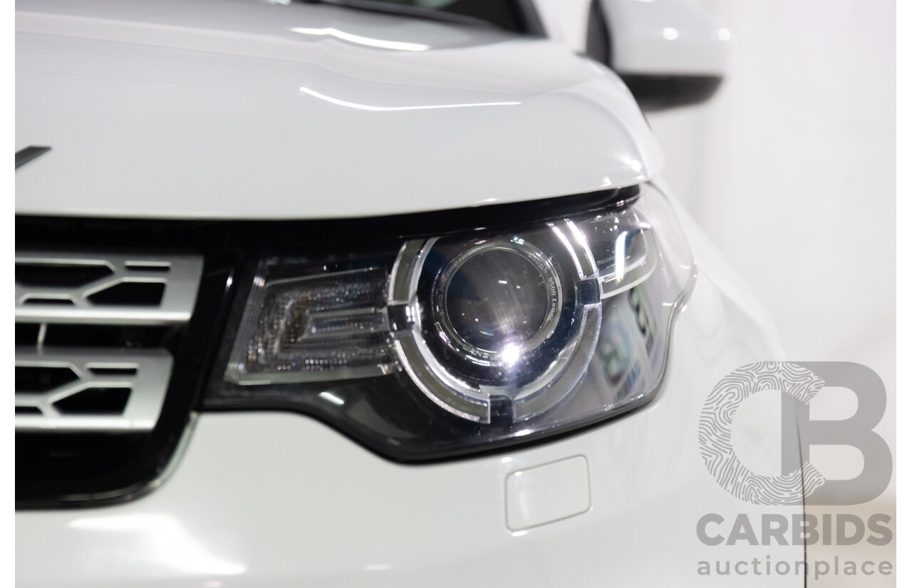 01/2018 Land Rover Discovery Sport Td4 HSE (132kW AWD) L550 MY18 4d Wagon Fuji White Turbo Diesel 2.0L - 7 Seater