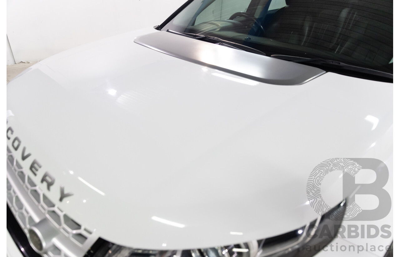 01/2018 Land Rover Discovery Sport Td4 HSE (132kW AWD) L550 MY18 4d Wagon Fuji White Turbo Diesel 2.0L - 7 Seater