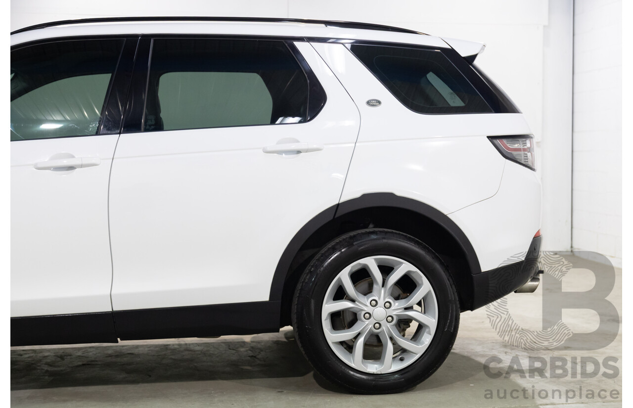 01/2018 Land Rover Discovery Sport Td4 HSE (132kW AWD) L550 MY18 4d Wagon Fuji White Turbo Diesel 2.0L - 7 Seater