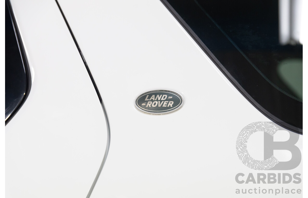 01/2018 Land Rover Discovery Sport Td4 HSE (132kW AWD) L550 MY18 4d Wagon Fuji White Turbo Diesel 2.0L - 7 Seater