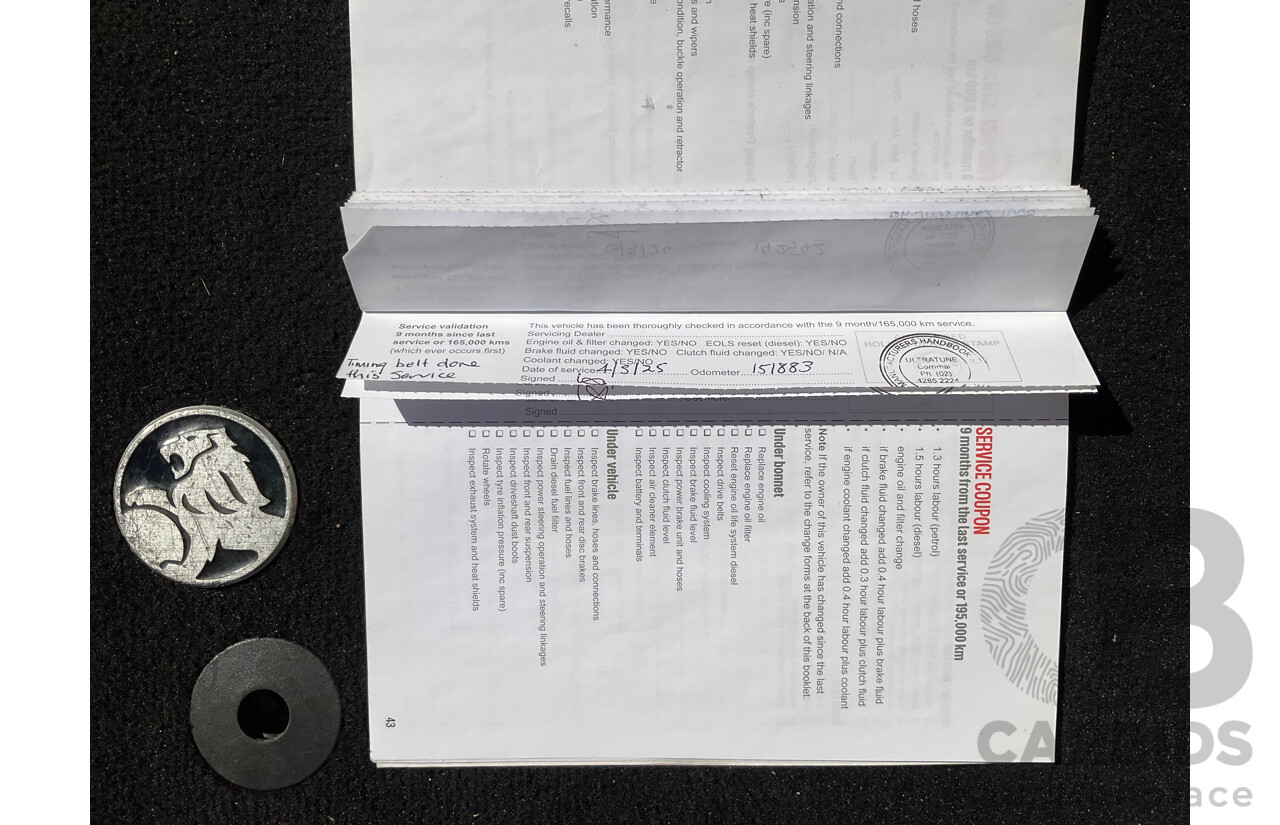 2/2014 Holden Cruze CD JH MY14 4d Sportwagon White 1.8L