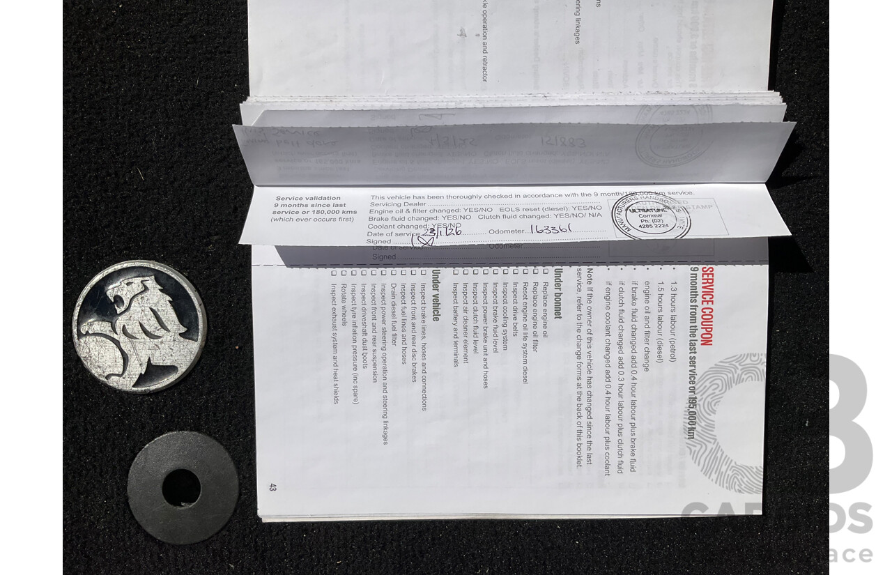 2/2014 Holden Cruze CD JH MY14 4d Sportwagon White 1.8L