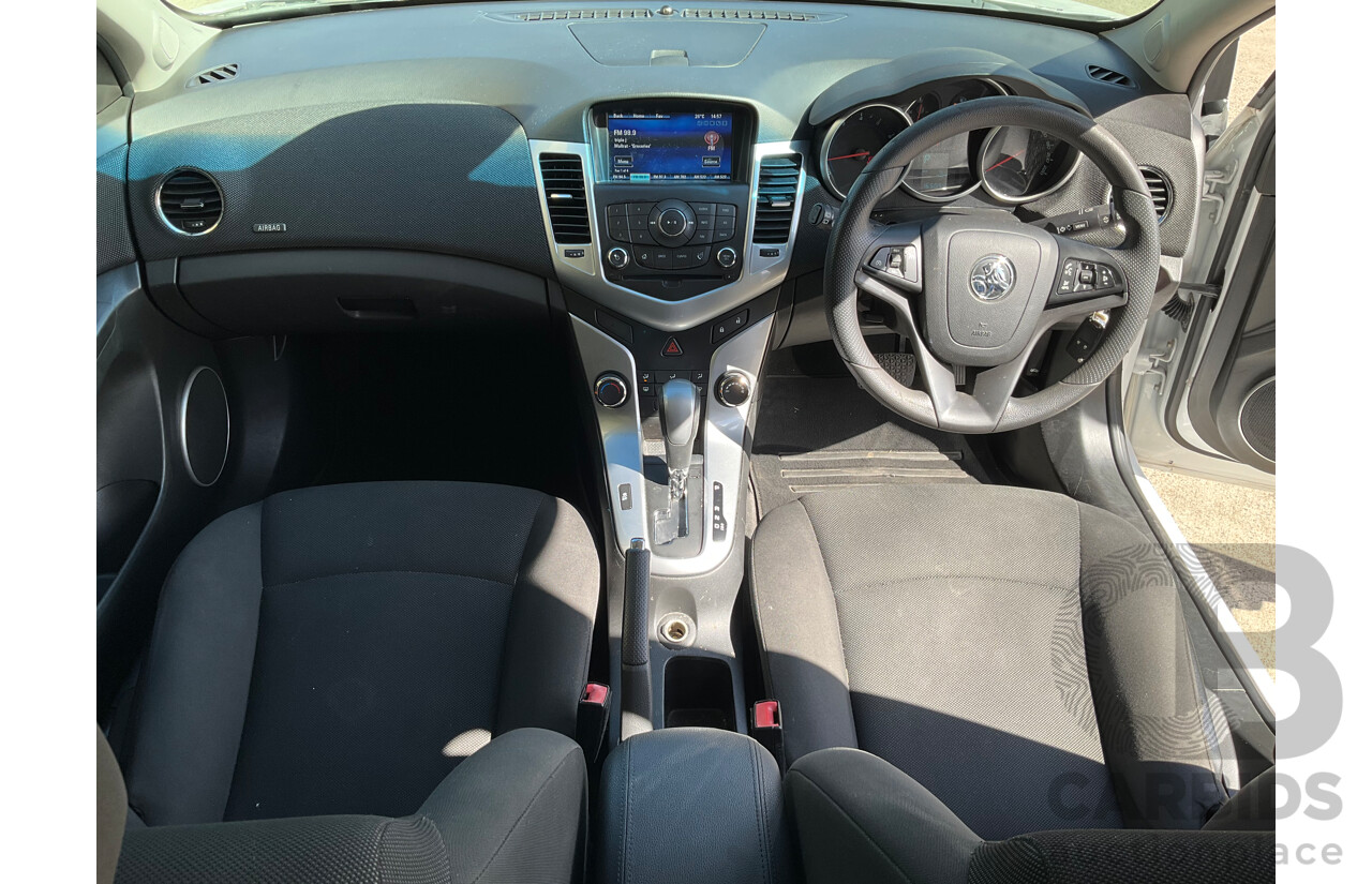 2/2014 Holden Cruze CD JH MY14 4d Sportwagon White 1.8L