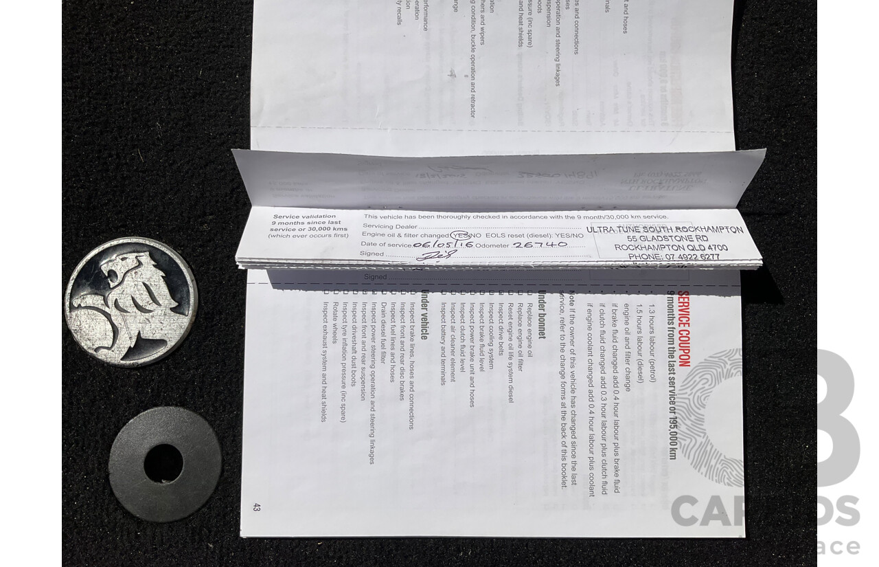 2/2014 Holden Cruze CD JH MY14 4d Sportwagon White 1.8L