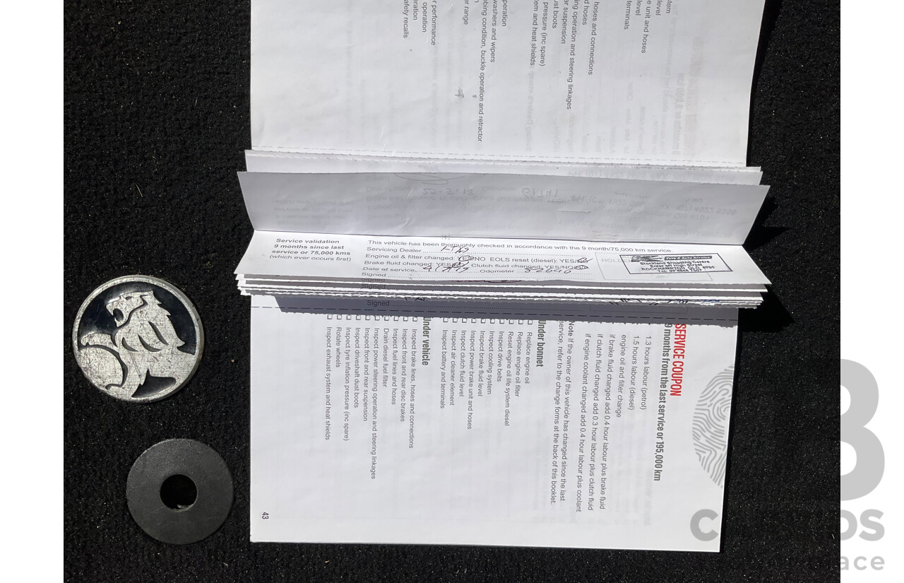 2/2014 Holden Cruze CD JH MY14 4d Sportwagon White 1.8L