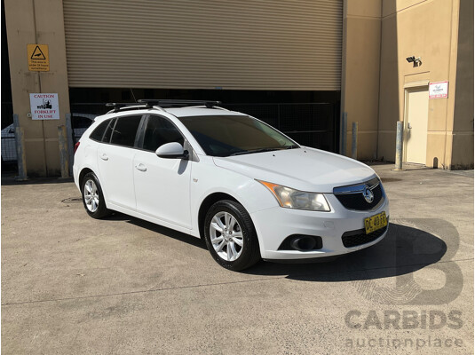 2/2014 Holden Cruze CD JH MY14 4d Sportwagon White 1.8L