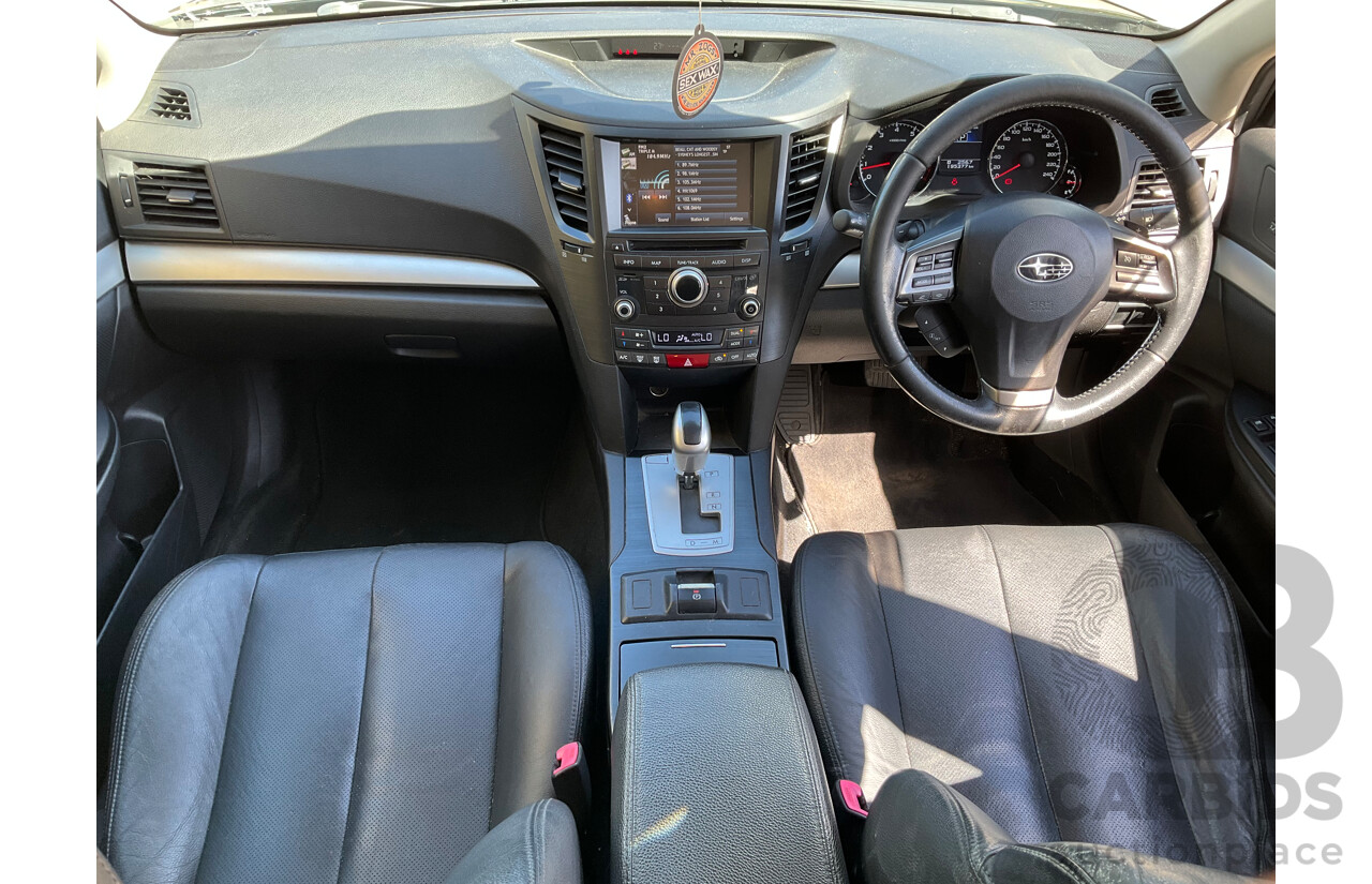 10/2013 Subaru Outback 2.5i (AWD) MY14 4d Wagon Black 2.5L