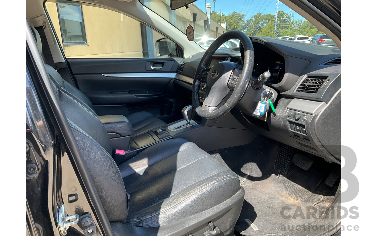 10/2013 Subaru Outback 2.5i (AWD) MY14 4d Wagon Black 2.5L