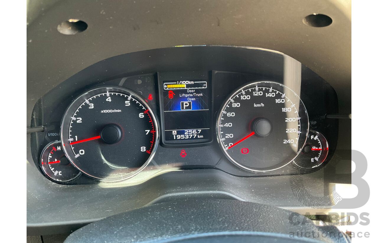 10/2013 Subaru Outback 2.5i (AWD) MY14 4d Wagon Black 2.5L