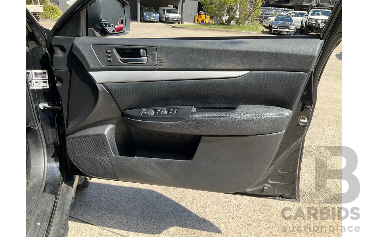 10/2013 Subaru Outback 2.5i (AWD) MY14 4d Wagon Black 2.5L