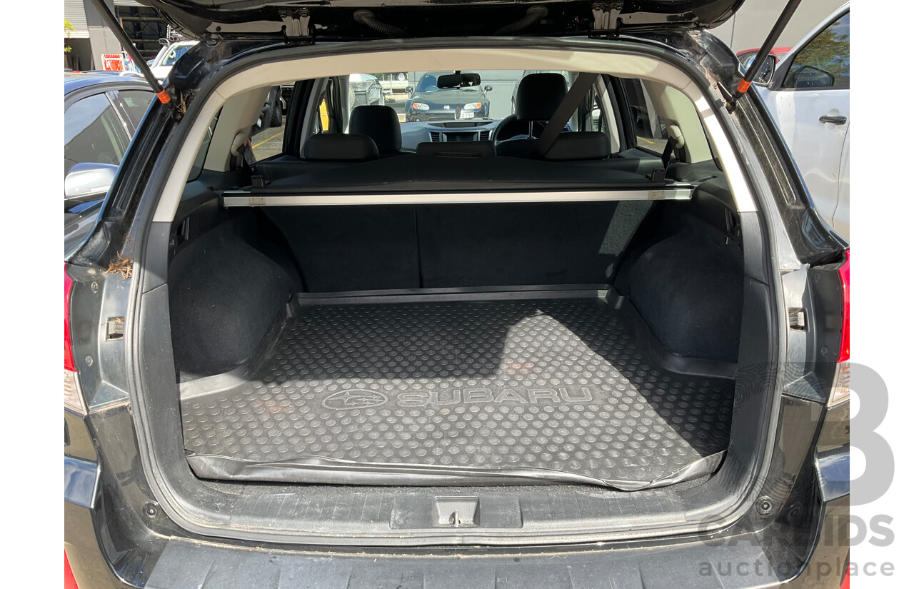 10/2013 Subaru Outback 2.5i (AWD) MY14 4d Wagon Black 2.5L