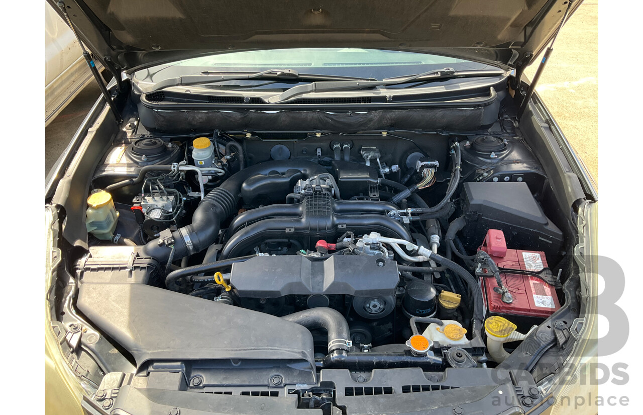 1/2013 Subaru Outback 2.5i (AWD) MY14 4d Wagon Black 2.5L