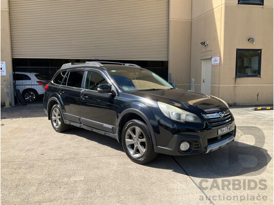 1/2013 Subaru Outback 2.5i (AWD) MY14 4d Wagon Black 2.5L