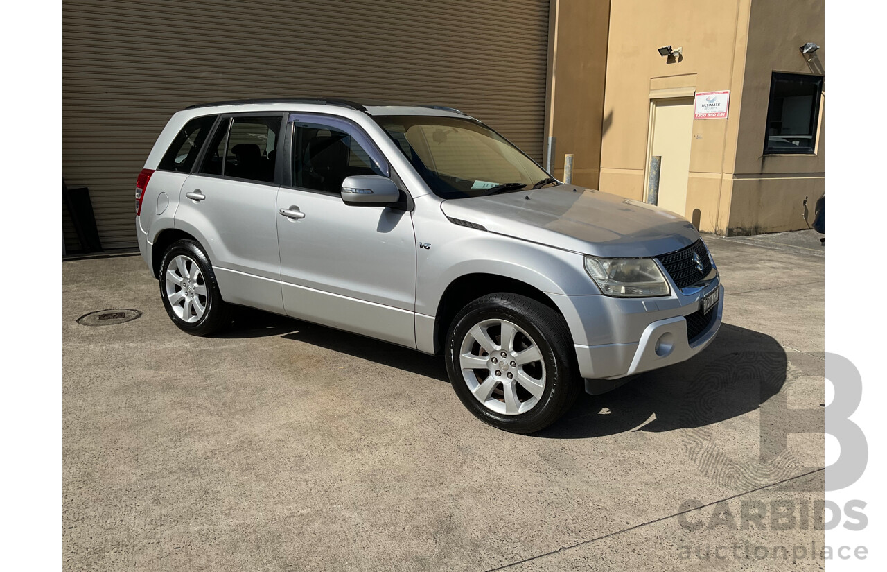 3/2010 Suzuki Grand Vitara Prestige (4x4) JT MY09 4d Wagon Silver V6 3.2L