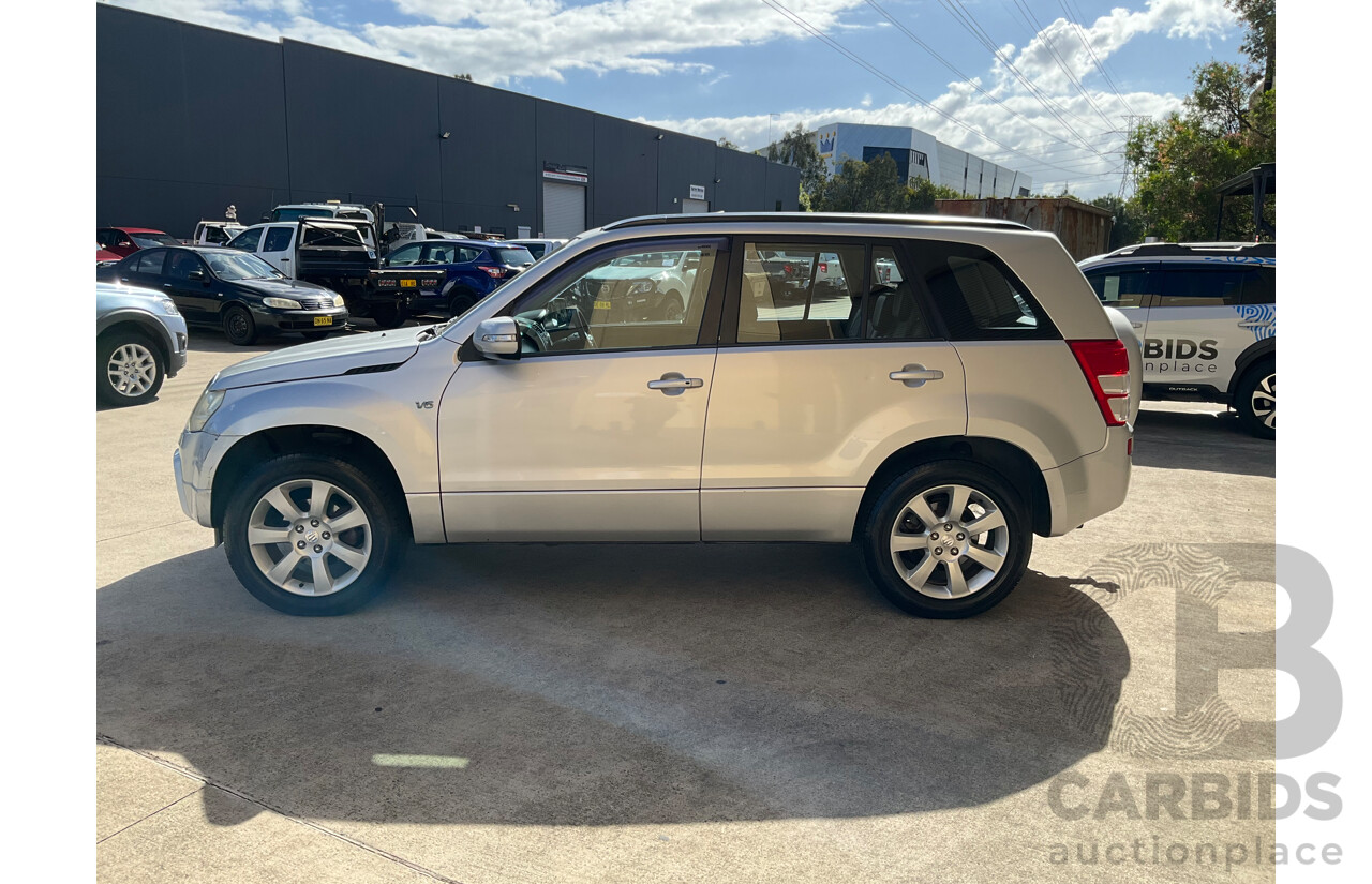 3/2010 Suzuki Grand Vitara Prestige (4x4) JT MY09 4d Wagon Silver V6 3.2L