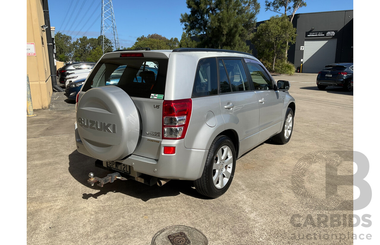 3/2010 Suzuki Grand Vitara Prestige (4x4) JT MY09 4d Wagon Silver V6 3.2L