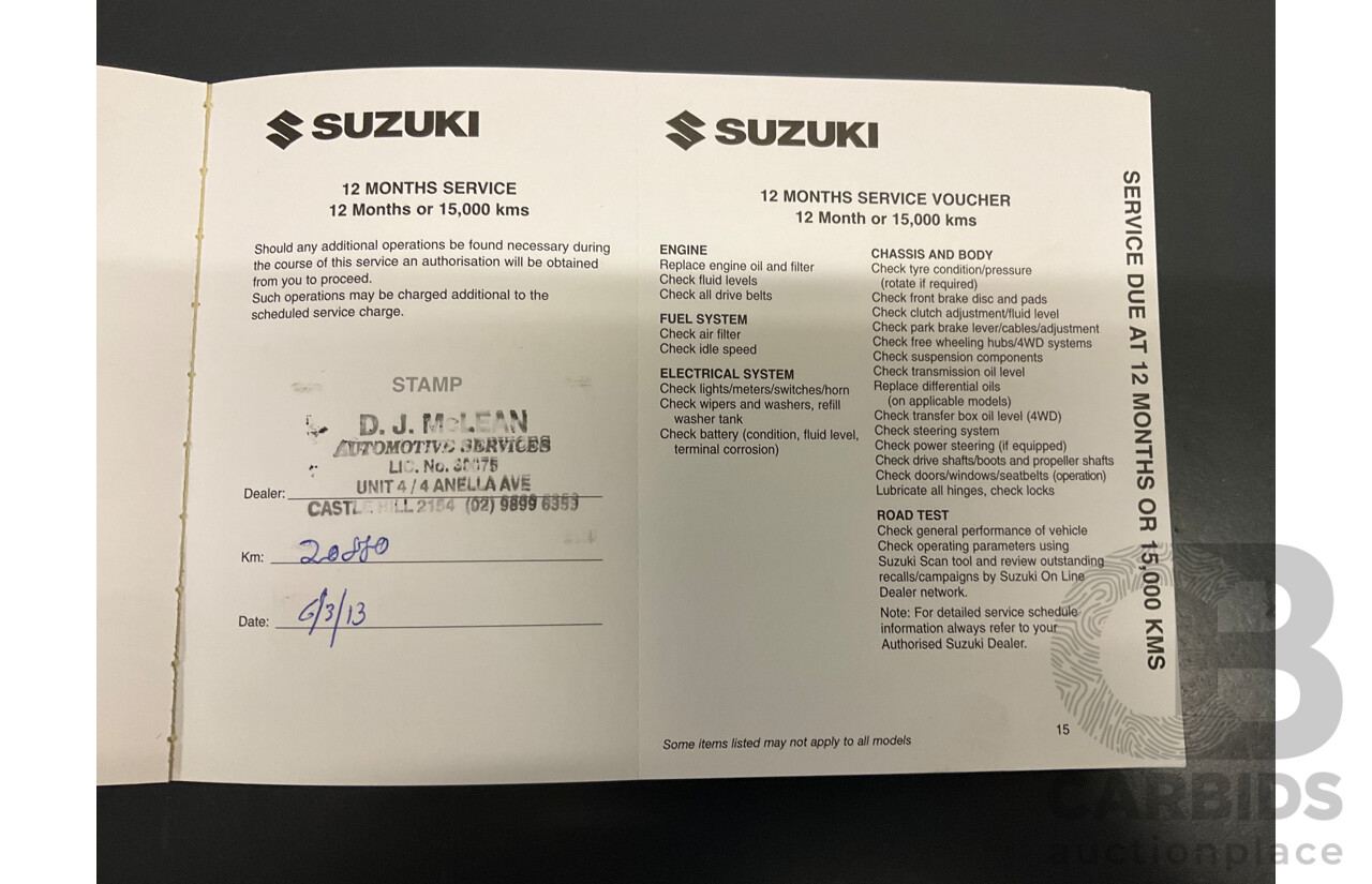 3/2010 Suzuki Grand Vitara Prestige (4x4) JT MY09 4d Wagon Silver V6 3.2L