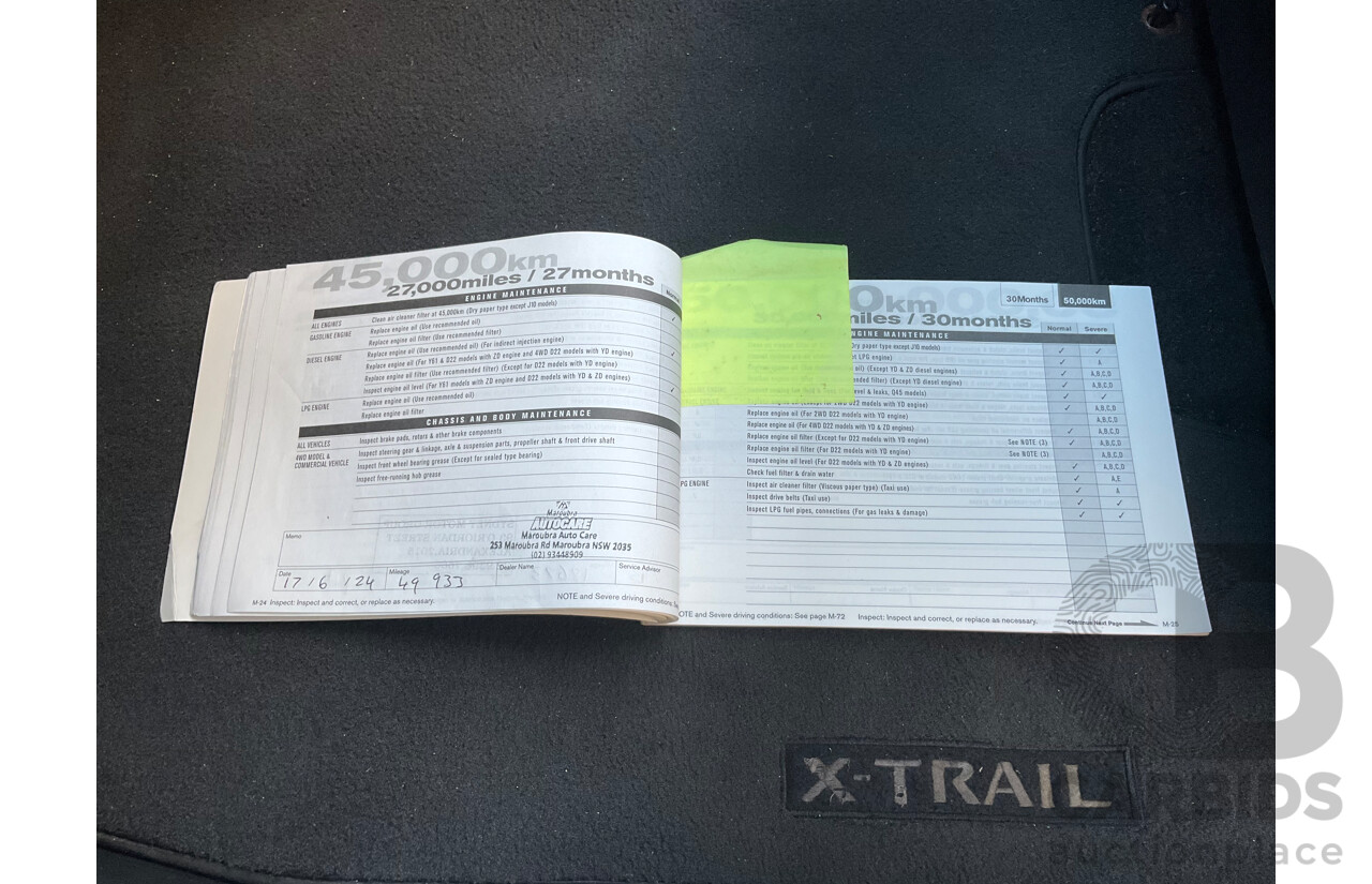 7/2008 Nissan X-Trail TS (4x4) T31 4d Wagon Silver 2.0L