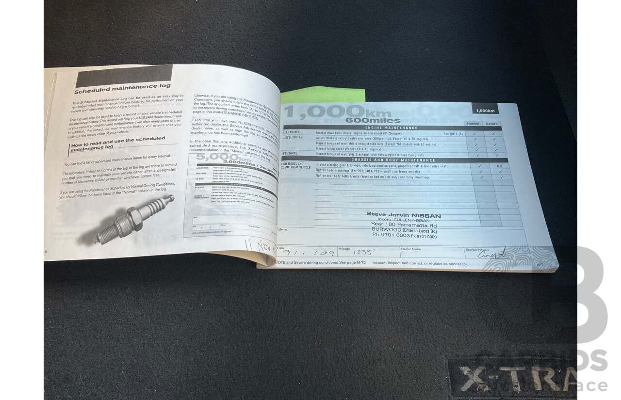 7/2008 Nissan X-Trail TS (4x4) T31 4d Wagon Silver 2.0L