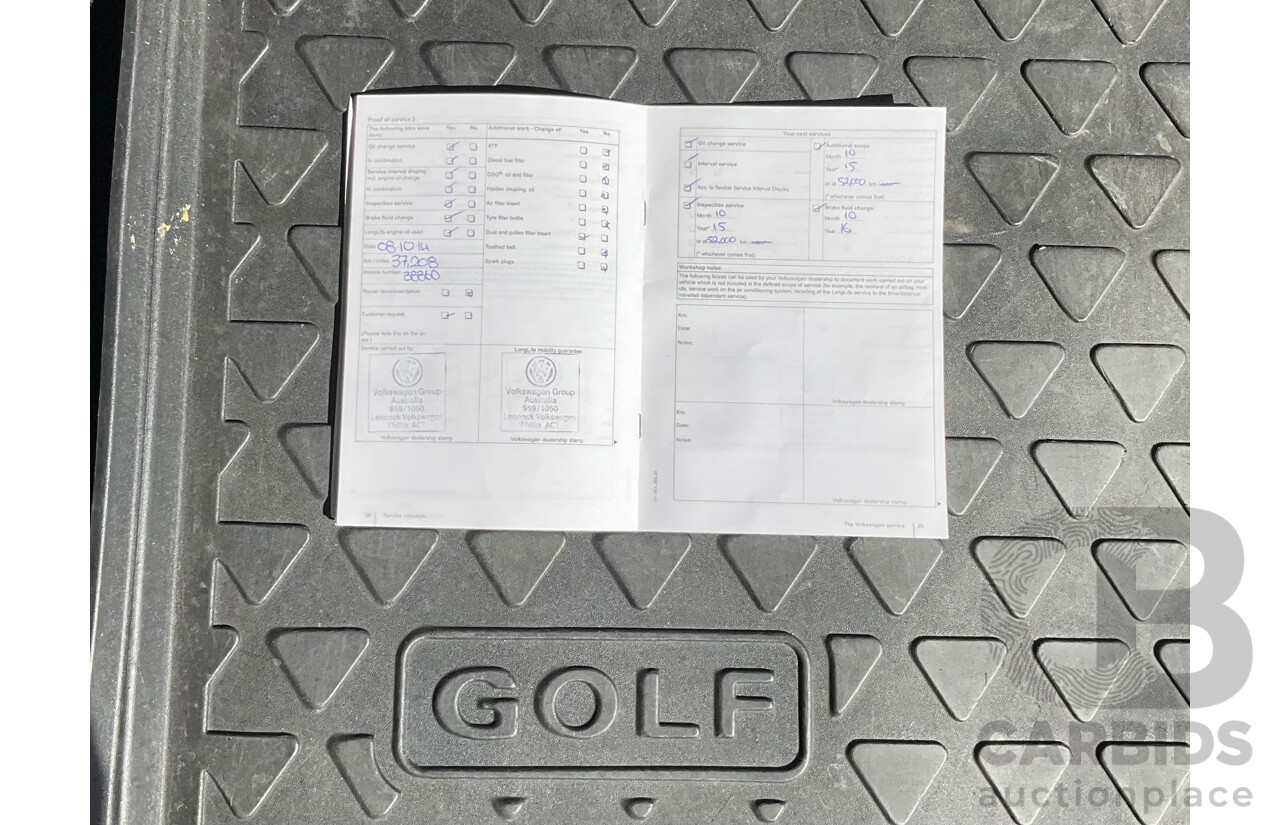 10/2011 Volkswagen Golf 118 TSI Comfortline 1K MY12 4d Wagon Toffee Brown Metallic Twincharged 1.4L