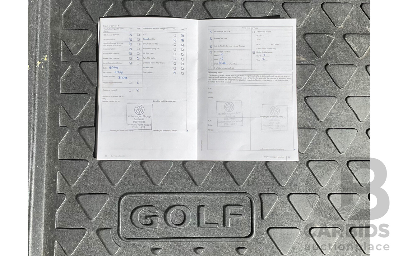 10/2011 Volkswagen Golf 118 TSI Comfortline 1K MY12 4d Wagon Toffee Brown Metallic Twincharged 1.4L