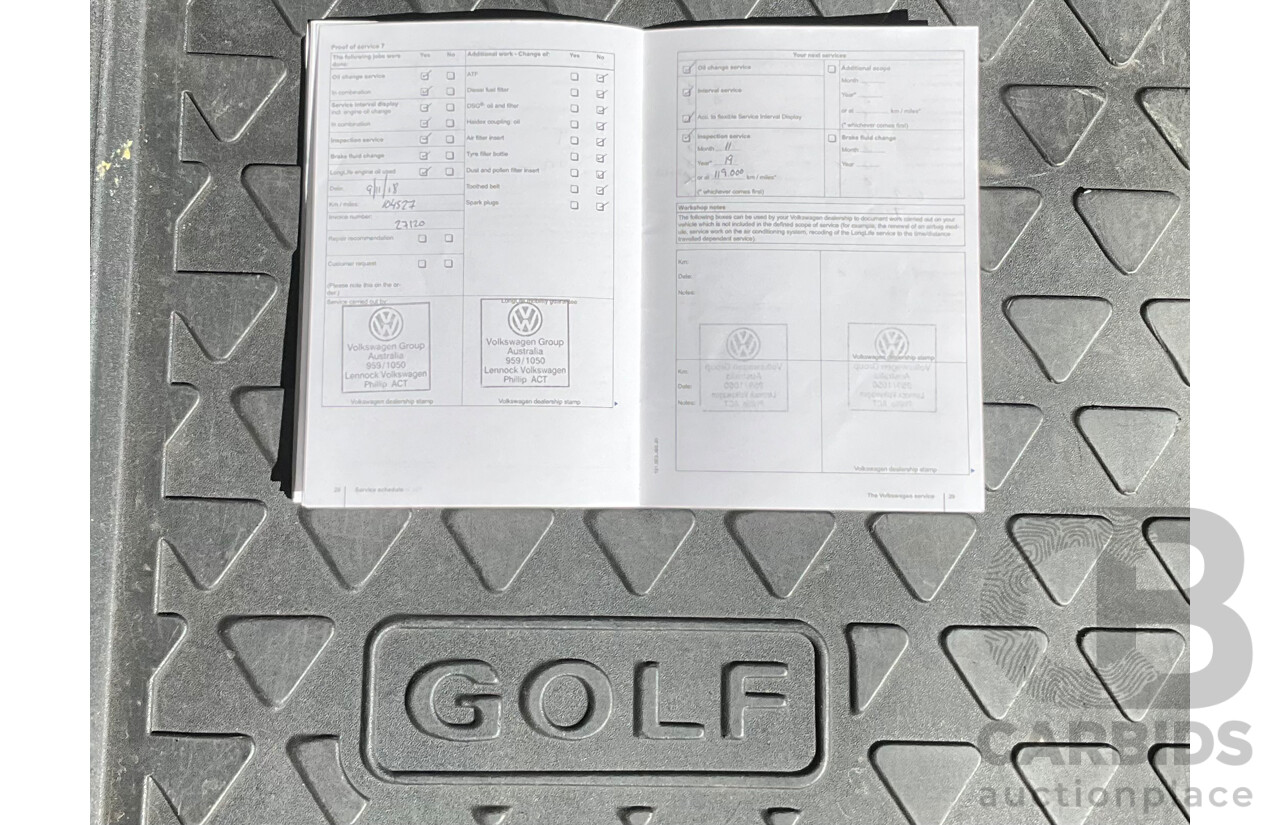 10/2011 Volkswagen Golf 118 TSI Comfortline 1K MY12 4d Wagon Toffee Brown Metallic Twincharged 1.4L