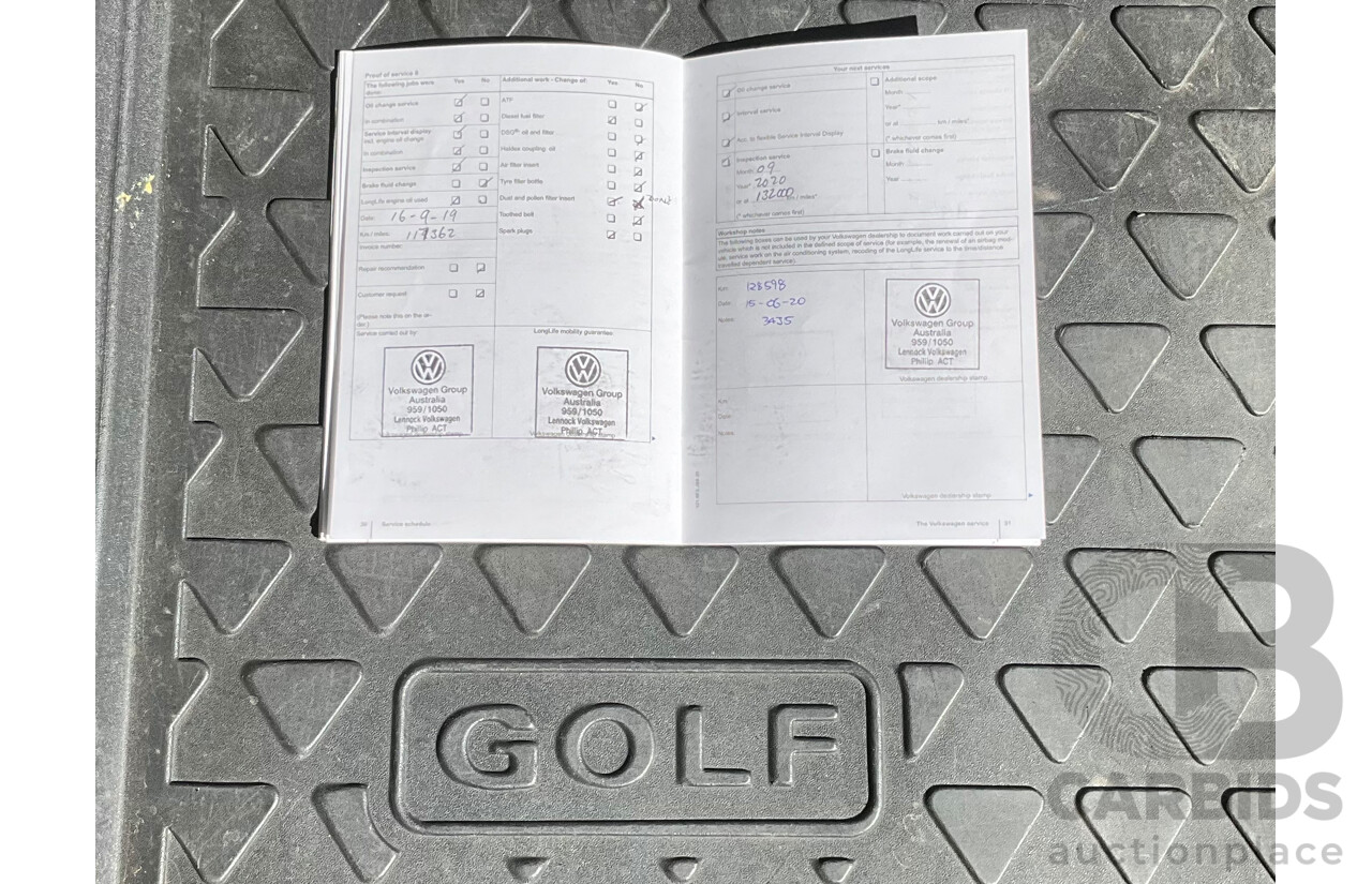 10/2011 Volkswagen Golf 118 TSI Comfortline 1K MY12 4d Wagon Toffee Brown Metallic Twincharged 1.4L