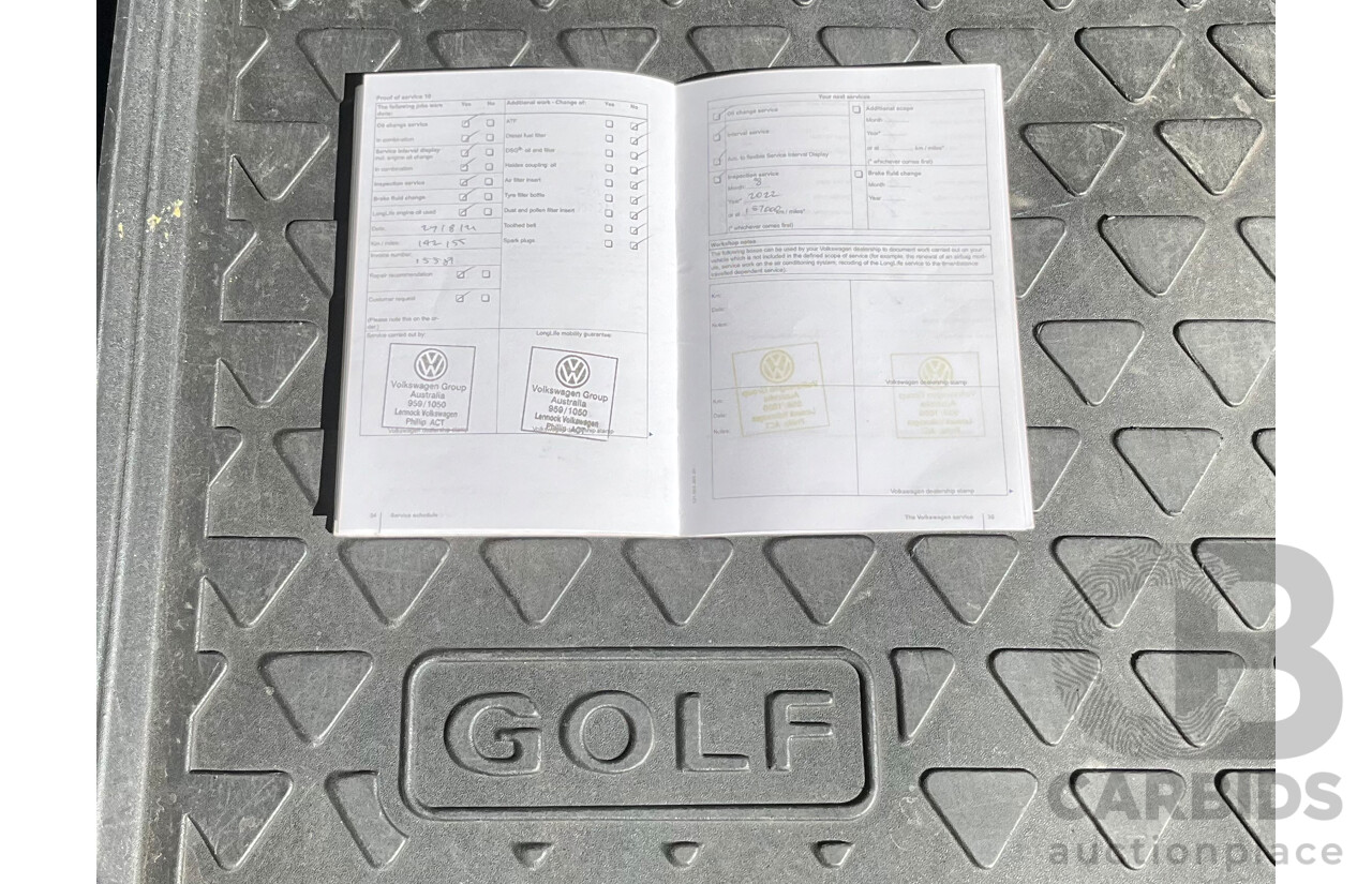 10/2011 Volkswagen Golf 118 TSI Comfortline 1K MY12 4d Wagon Toffee Brown Metallic Twincharged 1.4L