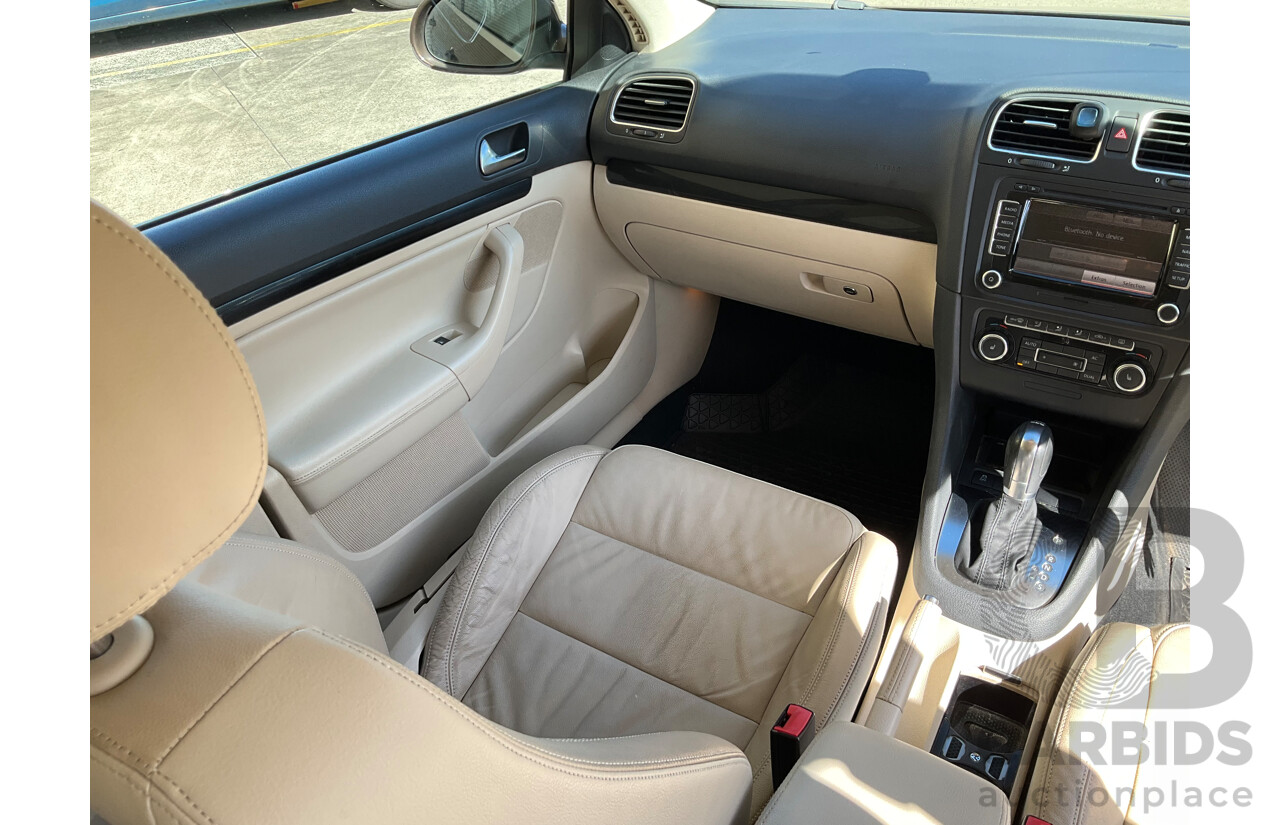 10/2011 Volkswagen Golf 118 TSI Comfortline 1K MY12 4d Wagon Toffee Brown Metallic Twincharged 1.4L